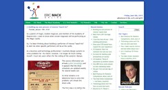 Desktop Screenshot of ericmackonline.com